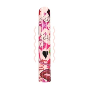 S-Line Kaotix Y2K Princess Rechargeable Vibrator, Powder Pink