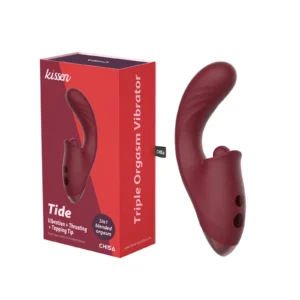 Kissen Tide — vibrating massager in silicone and ABS