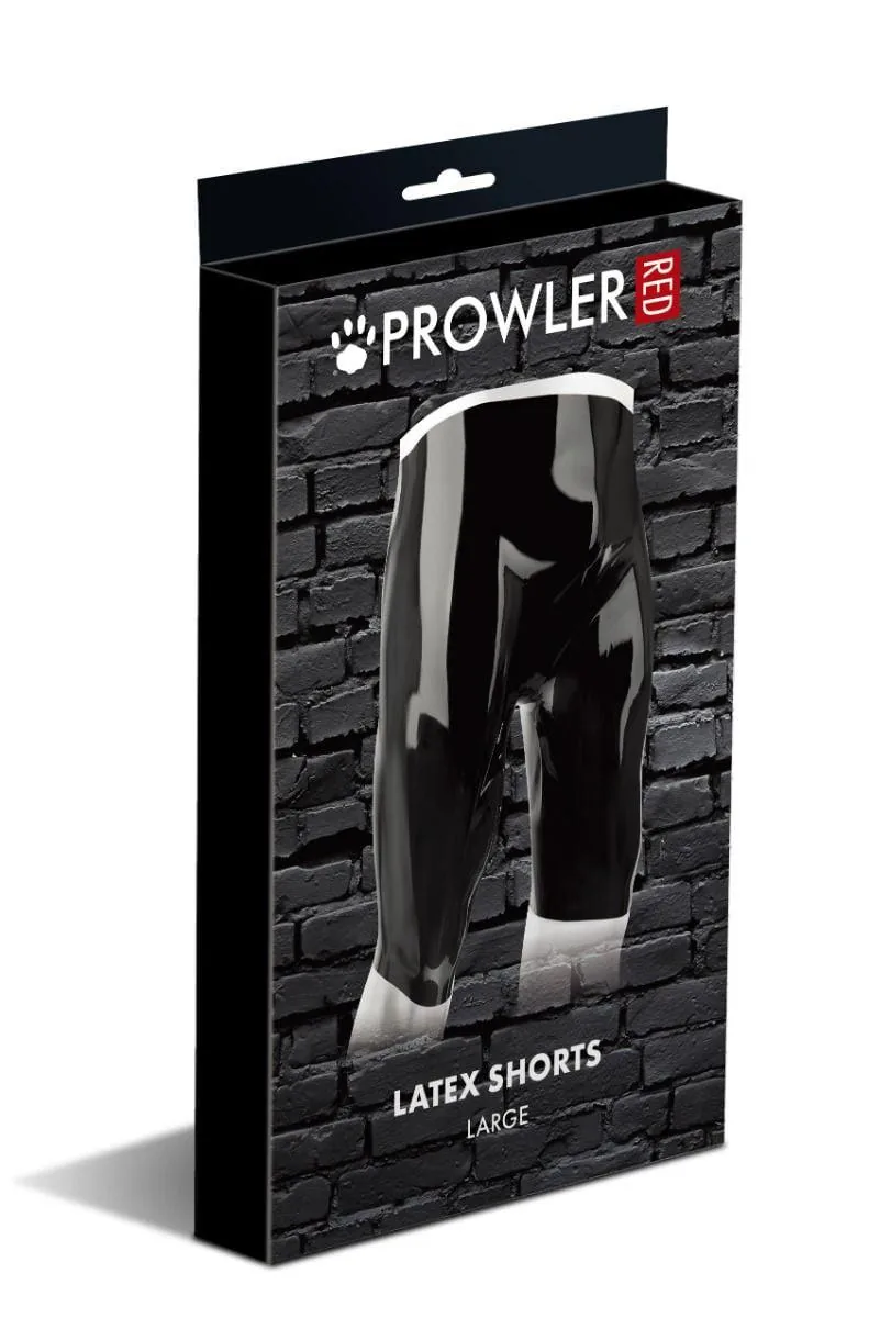 Prowler RED Latex Shorts Large - Image 2