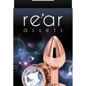 REAR ASSETS ROSE GOLD SMALL CLEAR