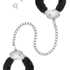 Furry ankle cuffs