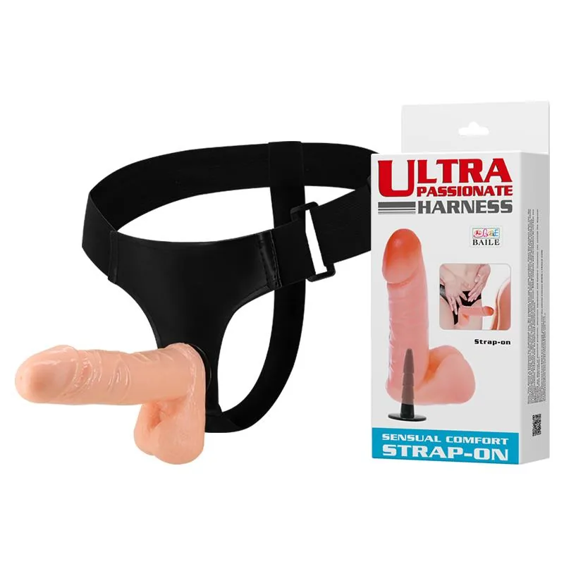Baile Ultra Passionate Harness Strap-On — Non-Vibrating Strap-On