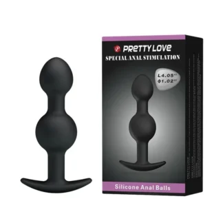PRETTY LOVE - HEAVY BALLS PLUG, 10.4 cm/2.2 cm