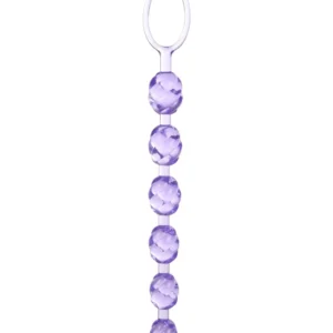 Swirl Pleasure Beads Purple