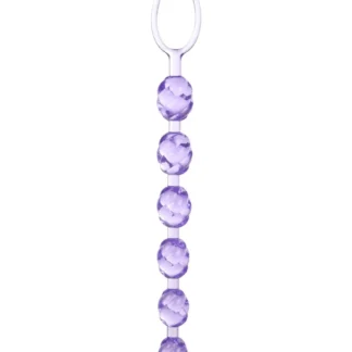Swirl Pleasure Beads Purple