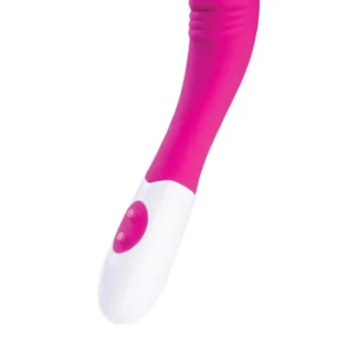 A-TOYS, Una Vibrator, Silicone, Pink, 19.8 cm