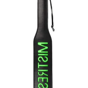 Mistress' Paddle - Glow in the Dark - Black/Neon Green