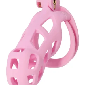 Penis Prison Cock Cage Long Pink