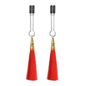 Lovetoy Glamor Tassel — Adjustable Nipple Clamps with Tassels