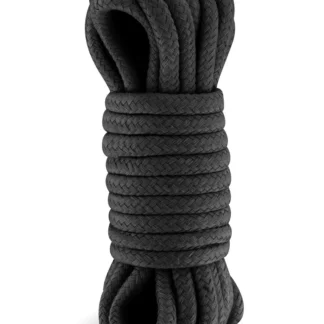 SM BONDAGE ROPE BLACK 5M (Size: T1)