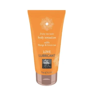 Gel- SHIATSU Love lubricant edible Mango & Green Tea