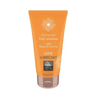 Gel- SHIATSU Love lubricant edible Mango & Green Tea