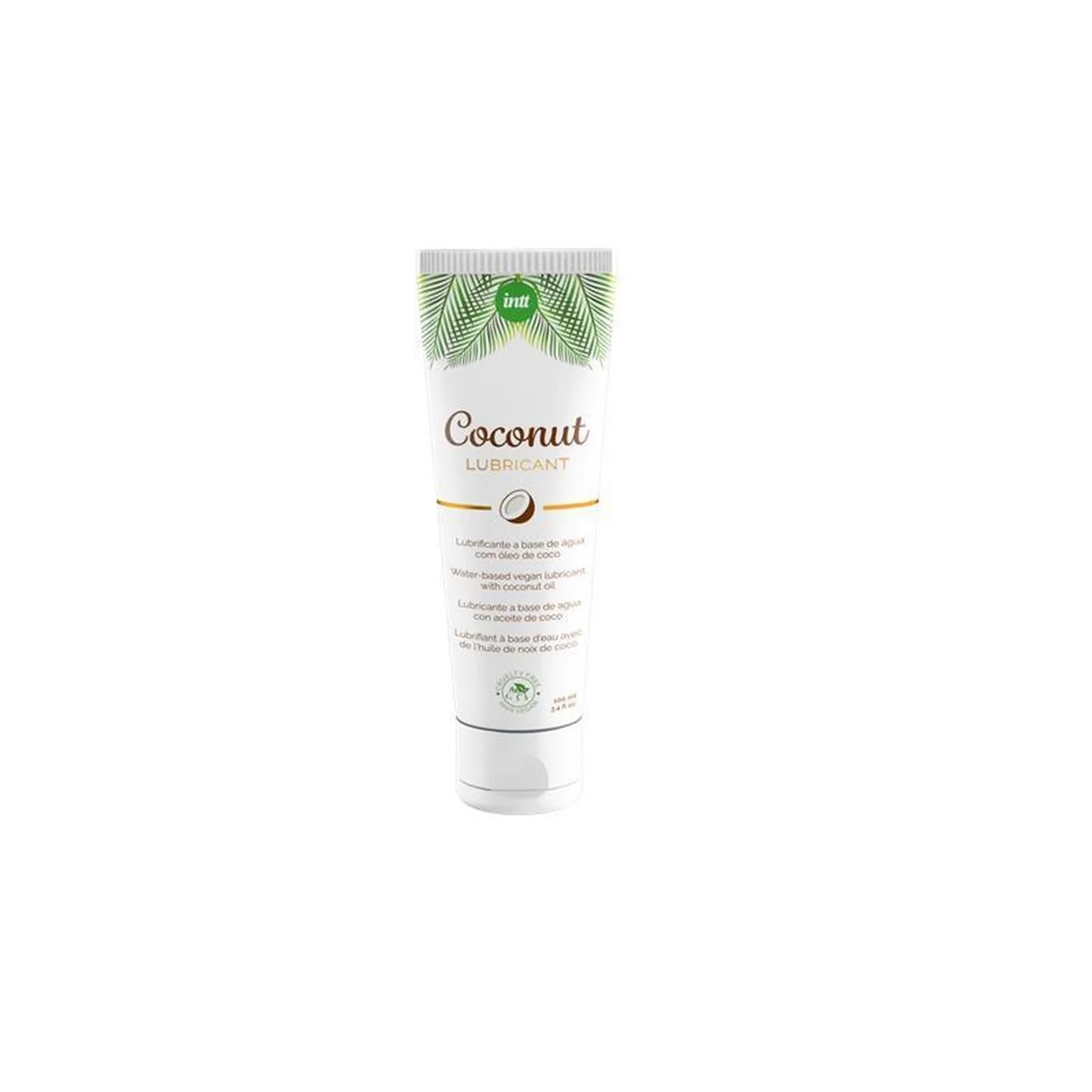 Intt Gel-Coconut Water-Based Lubricant with Coconut Flavor, 100 ml