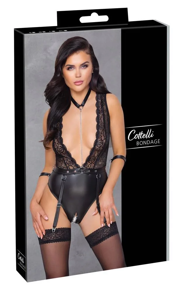 Cottelli BONDAGE Body Bondage XL Open-Type Suspensor Bodysuit - Image 2