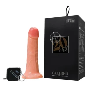 Realistic Dildo Caliber 20/4, PVC, Flesh, Length 20 cm, Diameter 4 cm