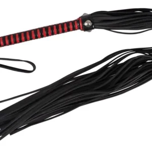 ZADO Leather Flogger Two-Tone Handle