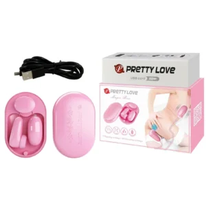 PRETTY LOVE - Magic Box Pink, 12 vibration functions, 7 tapping functions