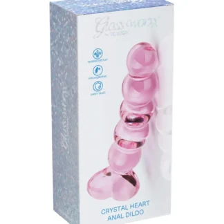 Crystal Heart Anal Dildo