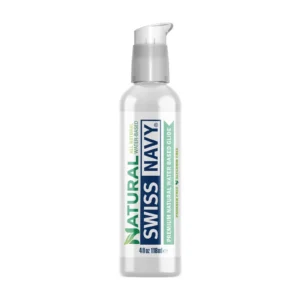 Natural - Premium All-Natural Water-Based Lubricant - 4 fl oz / 118 ml