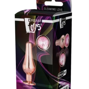 Gleaming Love Rose Gold Pleasure Plug S