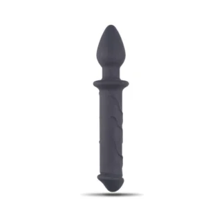 Realistic dildo with anal plug