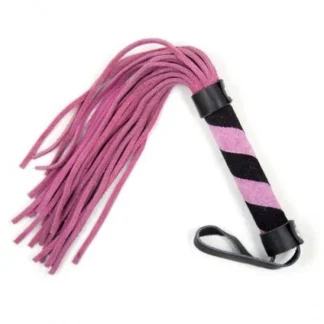 Pink Fringed Line Whip