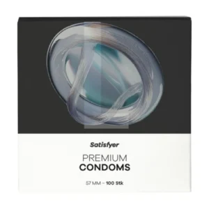 Satisfyer L Premium Condoms 57 mm – 100 pcs.
