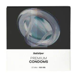 Satisfyer L Premium Condoms 57 mm – 100 pcs.