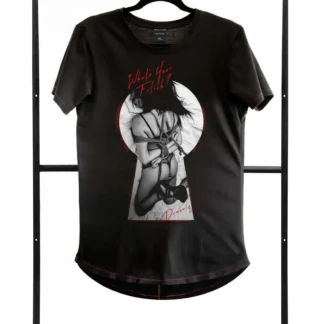 Men's Black T-shirt - Fashion, Size S