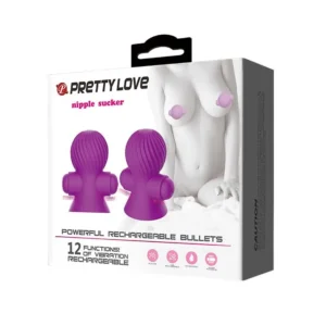 Pretty Love Nipple Sucker – Nipple Stimulator with 12 Vibration Modes