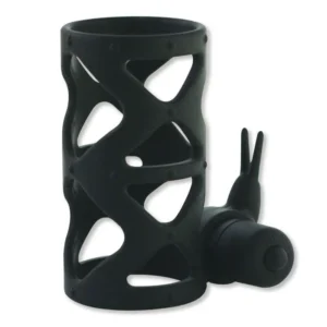 Phallic Ring Timeless Slender vibRing Black