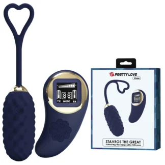 Pretty Love - Vivian Blue, 10 vibration functions, 9 speed levels, Wireless remote control