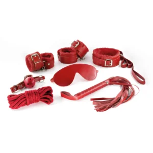 Crushious Dungeons & Maidens BDSM Kit Red