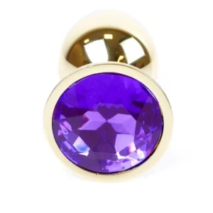 Plug-Jewellery Gold PLUG- Purple