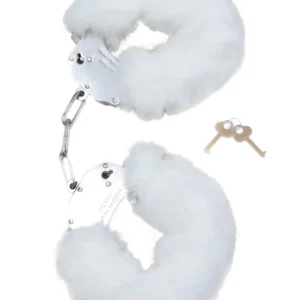 Fetish Handcuffs B - Series - Furry Cuffs White