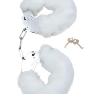 Fetish Handcuffs B - Series - Furry Cuffs White