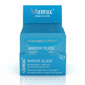 Viamax Water Glide — Water-Based Lubricant, Trial Set of 20 x 3 ml