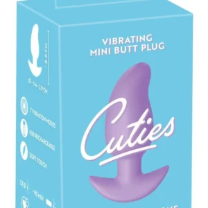Cuties Vibrating Plug Purple