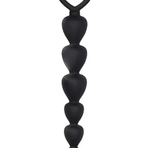 Silicone Anal Beads - Black
