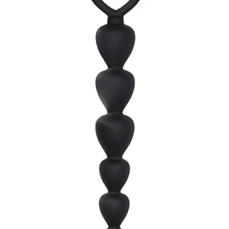 Silicone Anal Beads - Black