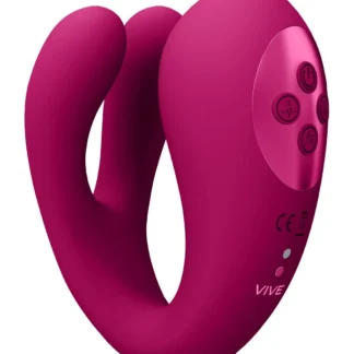 Yoko - Triple Action Vibrator with Dual Prongs and Clitoral Pulse Wave