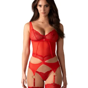Obsessive Cupid’s Desire Lingerie Set: Corset and Thong