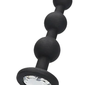 Ouch! Silicone Beaded Diamond — Silicone Anal Bead Plug