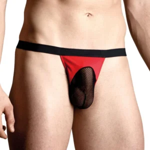 Men's thongs 4494 - red M/L