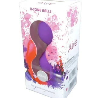 Kegel Balls - Pelvic Floor Support Balls - Alive.Ball.Purple