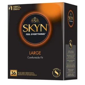 Unimil Skyn Feel Everything Non-Latex Large 36 pcs