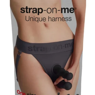 HARNESS LINGERIE UNIQUE- ONE SIZE - GREY