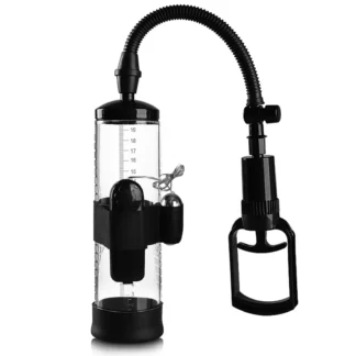 Pump-Powerpump MAX Vibrating - Black & Clear