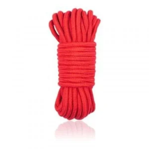Toyz4lovers Bondage Cotton Rope – 5 m Red Cotton Rope for Bondage