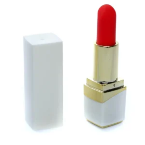 Stimulator-Lipstick Vibrator - White